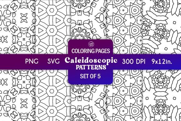 Caleidoscopic Coloring Pages Backgrounds: A Creative Toolkit