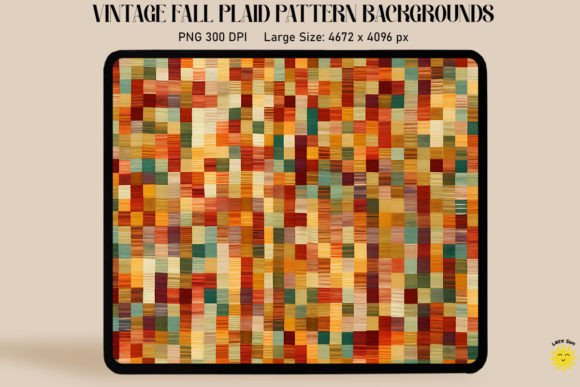Embrace Autumn: The Warmth of Fall Color Checkered Pattern Backgrounds