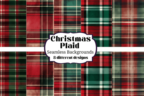 Festive Foundations: Mastering Christmas Red & Green Plaid Backgrounds