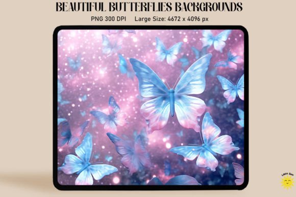 Soft & Stylish: The Appeal of Lovely Pastel Butterflies Backgrounds