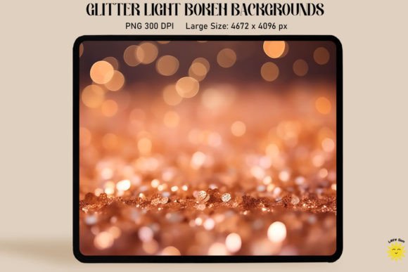 Timeless Appeal: Using Rose Gold Luminous Bokeh Backgrounds