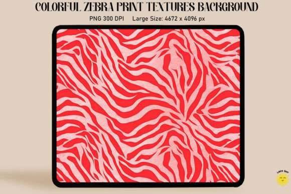 Unleashing Creativity with Pastel Red Zebra Print Backgrounds