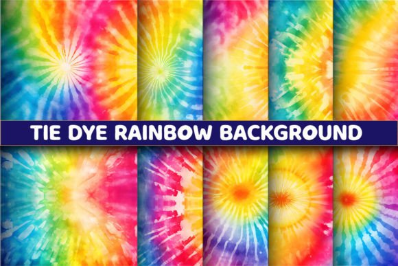 Unlock Vibrant Creativity with Tie Dye Rainbow Backgrounds